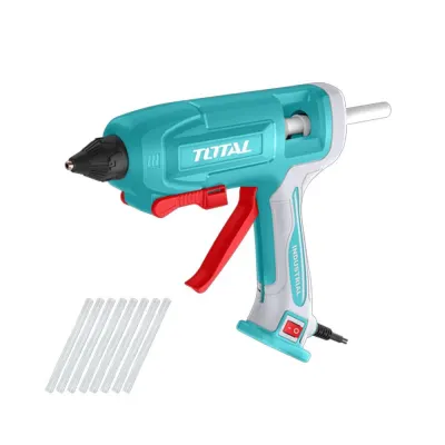 PISTOLA SILICONA 45W 110-120V INCLUYE 8 BARRAS INDUSTRIAL SUPER TOTAL (UTT401116)  Item: 23043
