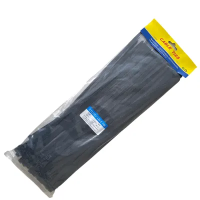 AMARRA PLASTICA NEGRA 7.2X400 MM