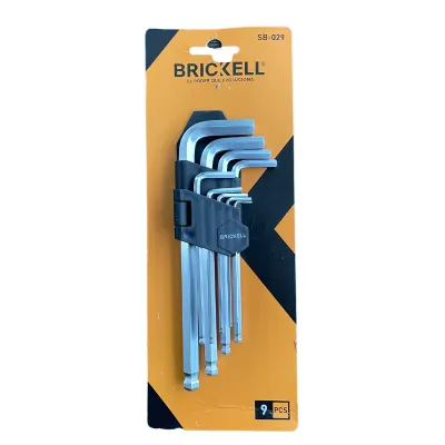 SET LLAVES EN L LARGAS X 9 PCS