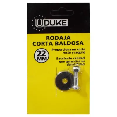 RODAJA CORTABALDOSA UDUKE 22X6X2 MM (JUEGO)