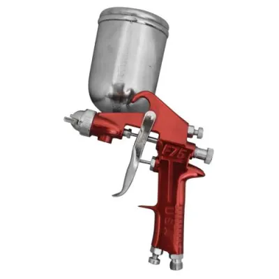 AEROGRAFO UDUKE PROFESIONAL USA VASO DE 400 CC PISTOLA F-75 ROJA