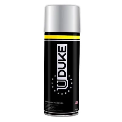 AEROSOL UDUKE POLICROMADO PLATEADO ELECTRICO 400 ML (1580)