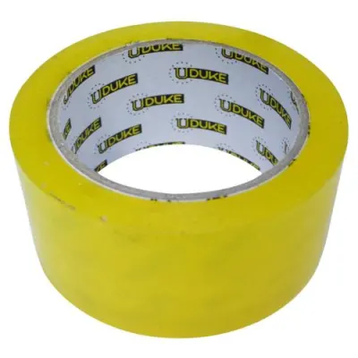 CINTA ANCHA UDUKE X 20 YRDS (18.3 MTS) TRANSPARENTE