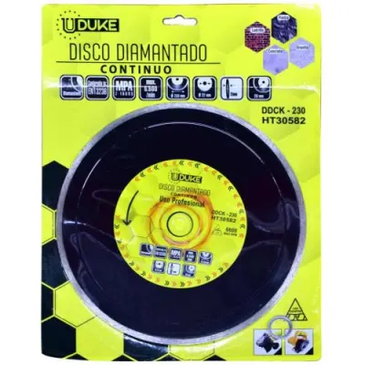 DISCO DIAMANTADO CONTINUO UDUKE 9