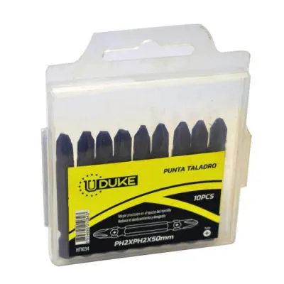 PUNTAS TALADRO X 10 PCS ESTRIA UDUKE
