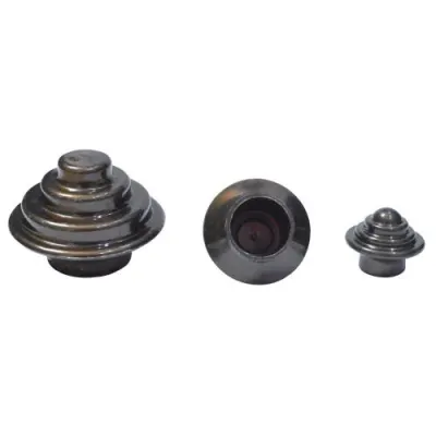 ACCESORIO CORTINERO TERMIINAL CAFE ESCALERA 3/4 PQT X 4 UDUKE