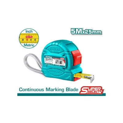 METRO 5 MTS HOJA ANCHA SUPER SELECT TOTAL (TMT34525)