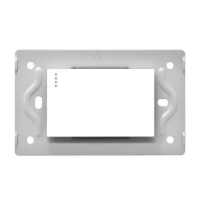 SWICHE SENCILLO LUXOR BLANCA INTERCAMBIABLE SIN TAPA DUKE ENERGY (V9-003)