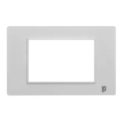 TAPA LUXOR BLANCA CRISTAL ACRILICA CUADRADA DUKE ENERGY (V10-02AB)