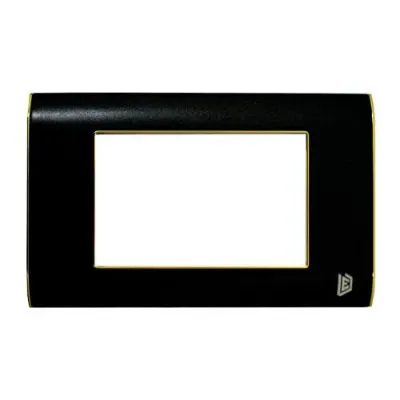 TAPA LUXOR NEGRA MATE BORDE DORADO DUKE ENERGY (V18-02ND)