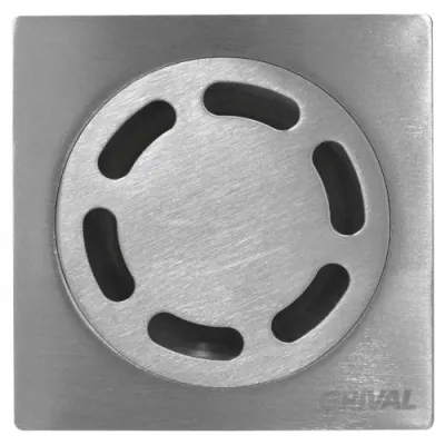 LINEA GRIVAL REJILLA PISO ACERO INOXIDABLE 10 X 10CM- 3 CONTEMPORANEA (937210001)