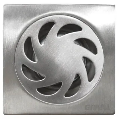 LINEA GRIVAL REJILLA PISO ACERO INOXIDABLE 10 X 10CM- 3 VANGUARDISTA (937203331) (PAQ X 3)