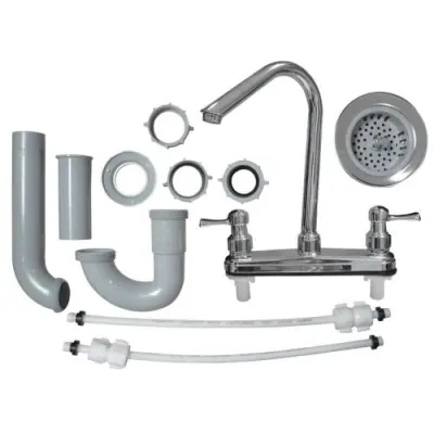 LINEA GRIVAL MEZCLADOR LAVAPLATOS COMPLETO 8 PUL PALANCA BALTA (415040001)