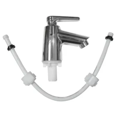LINEA GRIVAL LLAVE LAVAMANOS + ACOPLE PALANCA NOGAL (541133331) (PAQ X 3)