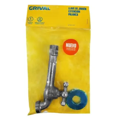 LINEA GRIVAL GRIFO CROMADO CON EXTENSION PESADO ROSCA (979110001)