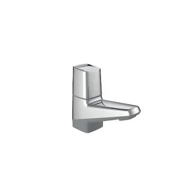 LINEA GRIVAL LLAVE LAVAMANOS SENCILLO SOLID CROMADO (SD1003331) PAQ X 4