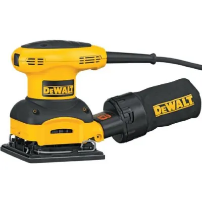 LIJADORA DEWALT DE PALMA 1/4 PLIEGO 2.4 AMPS 1400 OPM(D26441)(DWE6411-B3)