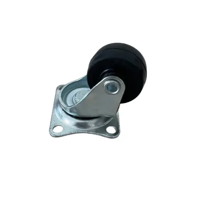 RODACHIN 1 PULGADA PLANO NEGRO PASTA NYLON 25MM 10 KG