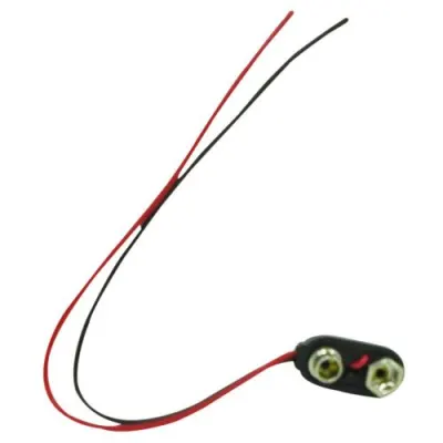 PORTAPILA 9V CUADRADA (RZ-04)