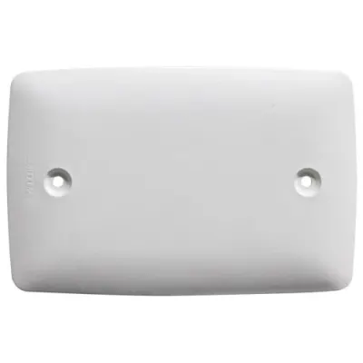 TAPA PLASTICA CIEGA BLANCA 2X4 INDUMA CERTIFICADA (T7701-020)T1206-0016)