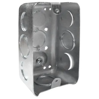 CAJA GALVANIZADA 2X4 INDUMA CERTIFICADA (CAJA X 220) C-20 T7402-005(T1202-0003)