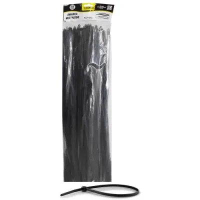 AMARRA PLASTICA UDUKE NEGRA 7X550MM (55 CM) (100 UNDS) (HT70046)