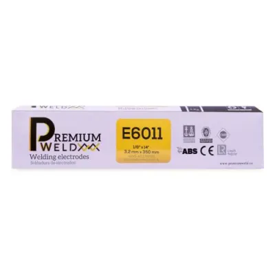 SOLDADURA DE ELECTRODO 6011 - 1/8 BLANCA PREMIUM WELD ( CAJA X 5 KLS)