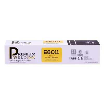 SOLDADURA DE ELECTRODO 6011 - 3/32 BLANCA PREMIUM WELD ( CAJA X 5 KLS)