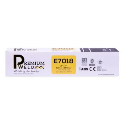 SOLDADURA DE ELECTRODO 7018 - 1/8 BLANCA PREMIUM WELD ( CAJA X 5 KLS)
