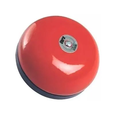 TIMBRE CAMPANA CHICHARRA INDUSTRIAL 6 ROJO VERA