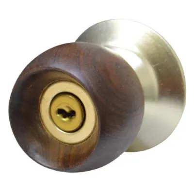 CHAPA BOLA ALCOBA P/MADERA SEGUREX ACABADO DORADO (A50WS)(125SMBG)