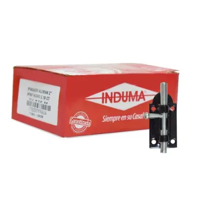 PASADOR ALEMAN INDUMA 2 (NEGRO) ( X DOCENA ) T1101-018