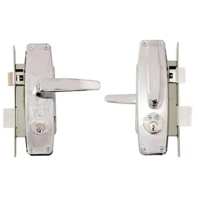 CHAPA DE EMBUTIR CON MANIJA L370 LISBOA YALE NIQUEL SATINADO US15 (4008)