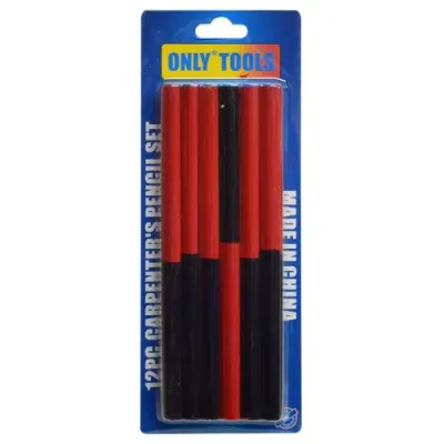 LAPIZ CARPINTERIA BICOLOR BLISTER X 12 UNDS (HT1061) (PRECIO X DOCENA)