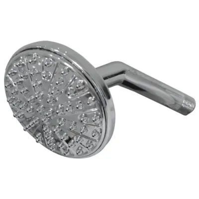 DUCHA REGADERA BANO PLASTGRIFOS REDONDA 4 PUNTOS CROMADO (3272262)(COD-118)