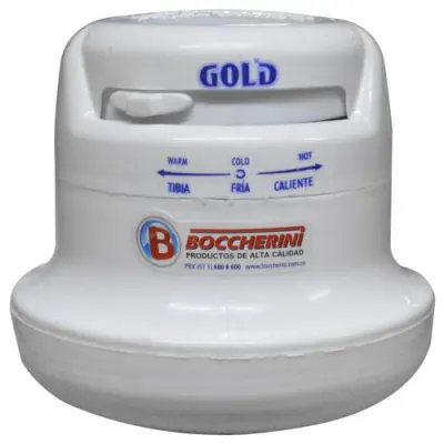 DUCHA ELECTRICA BOCCHERINI GOLD 110/120V 3 TEMPERATURAS SIN MINI DUCHA (SM-1301110)