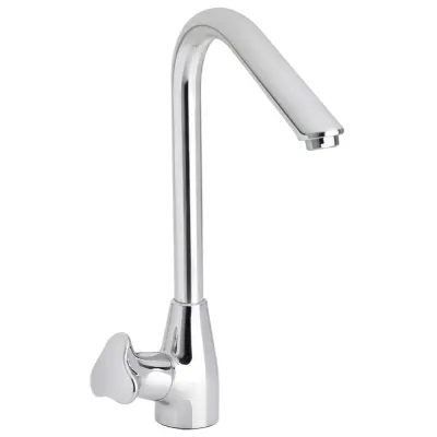 LINEA CORONA LLAVE LAVAPLATOS SENCILLA MESA CRUCETA ALUVIA (AV5043331) (PAQ X 3