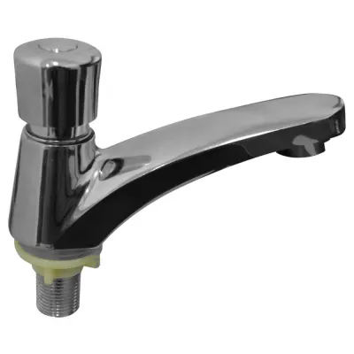 LLAVE LAVAMANOS PUSH CROMADA EN CAJA (HT80335)