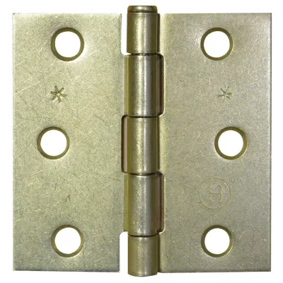 BISAGRA NUDO CABEZA PLANA DORADA 3X3 X 12 PARES (PUERTA)(HT) (C-16(T1327-008)(T1106-0059)