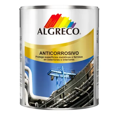 ANTICORROSIVO INDUSTRIAL NEGRO BRILLANTE GALON (90830001 (ALGRECO)