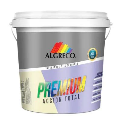 PINTURA VINILO PREMIUM TIPO 1 BLANCO GALON (99400101 (ALGRECO)