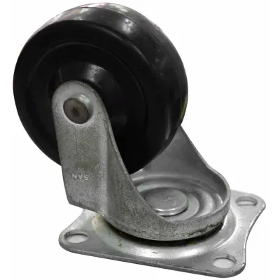 RODACHINES 2 1/2 PLANO NEGRO CAUCHO 65MM 35KG (INDIVIDUAL) (HT40252)