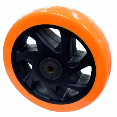 RUEDA INDIVIDUAL NARANJA 125MM 150KG (RODACHINES 5) (HT80030)