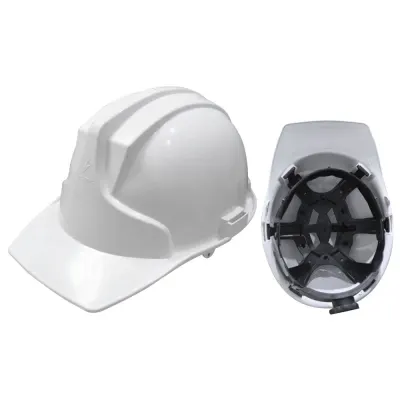 CASCO CONSTRUCCION PROFESIONAL BLANCO RACHET (CON NORMAS-DIELECTRICO