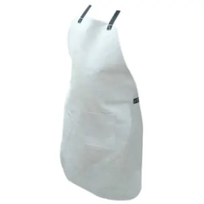 DELANTAL FINO DOBLE COSTURA EN CARNAZA 90X60