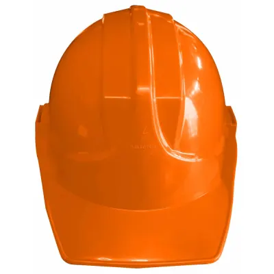 CASCO CONSTRUCCION PROFESIONAL NARANJA RACHET (CON NORMAS-DIELECTRICO