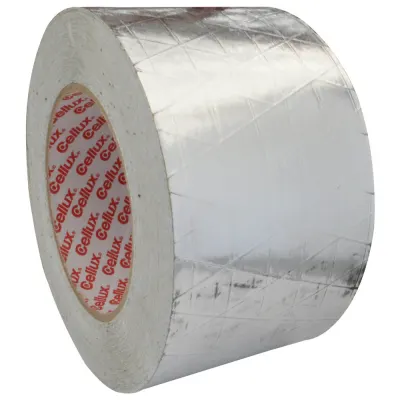 CINTA FOIL ALUMINIO CELLUX PARA DUCTOS DE AIRE ACONDICIONADO X 40 MTS