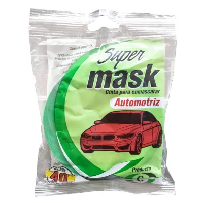 CINTA ENMASCARAR AUTOMOTRIZ VERDE CINTANDINA 1 (CE-106)24MMX40MTS)