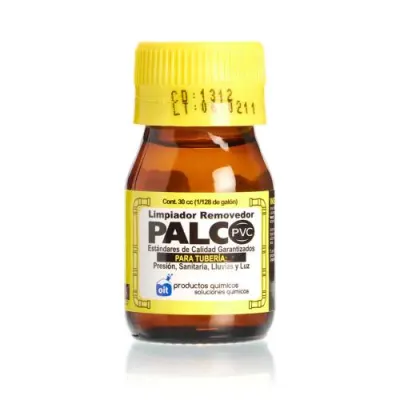 LIMPIADOR PVC PALC 1/128 ( 30CC )