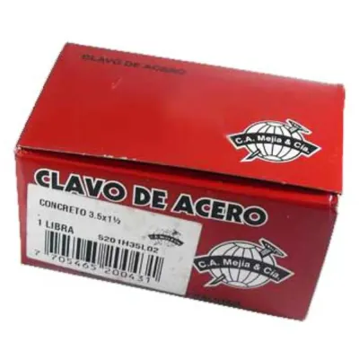 CLAVO ACERO VERTICAL 3/4 CA MEJIA (500 GRS
